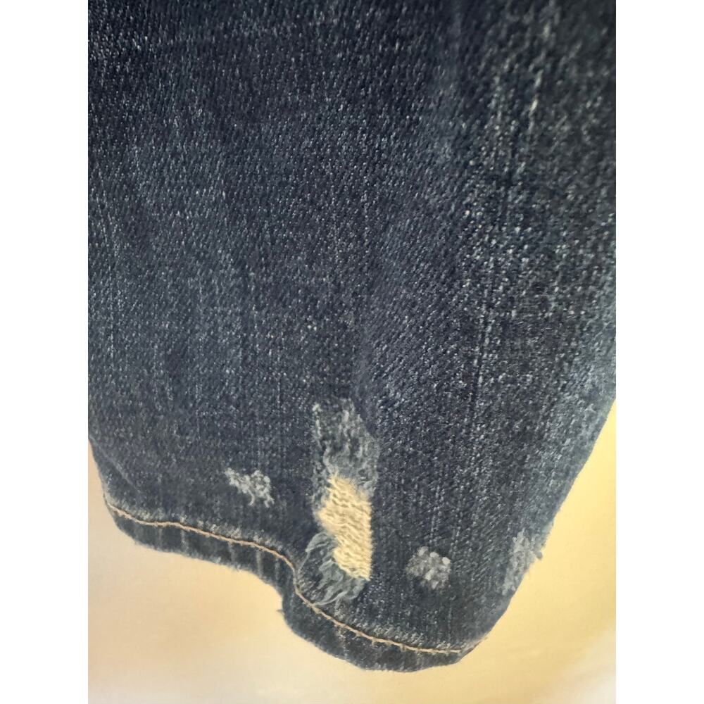 Uniqlo Premium Kaihara Denim Slim Boyfriend Tapered Distressed Jeans 22 00 - Picture 13 of 13
